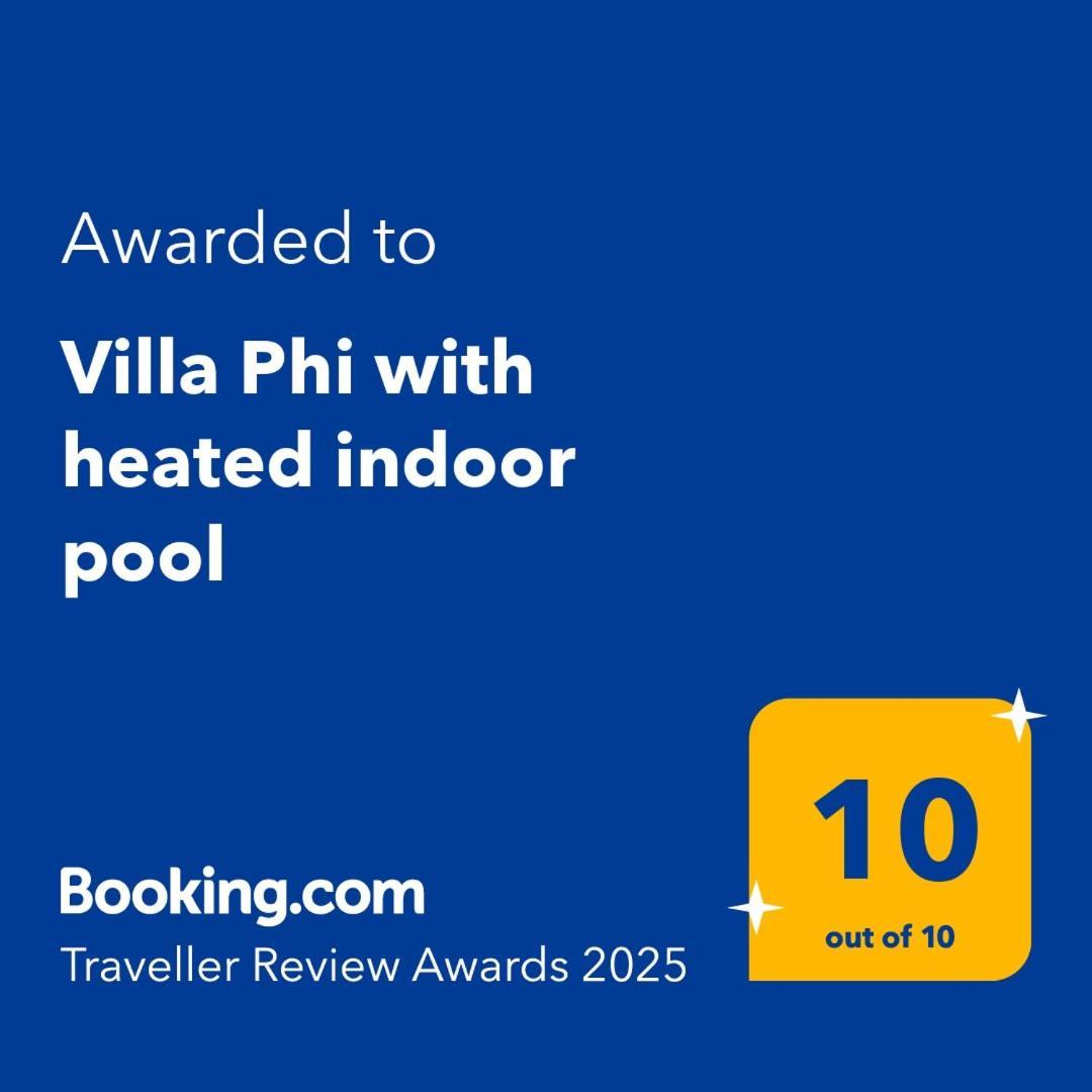 Villa Phi With Heated Indoor Pool *